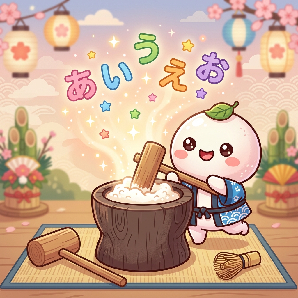 Mochi Metaphor Illustration